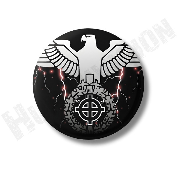 Felemelkedő sas mintával ellátott hűtőmágnes