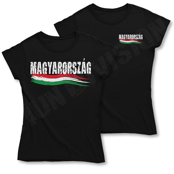 Magyarország feliratú - női póló
