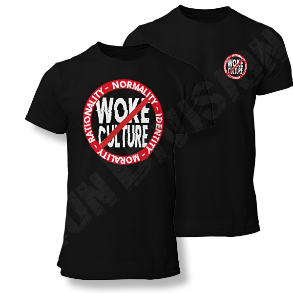 Stop woke culture 🇬🇧 férfi póló