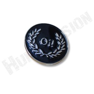 Oi! dombornyomott, fém kitűző