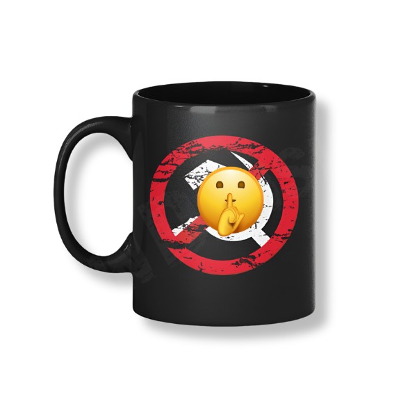 Hasított, antikommunista bögre