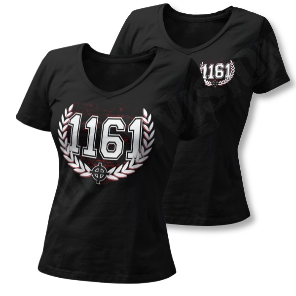 1161 – női V-nyakú póló