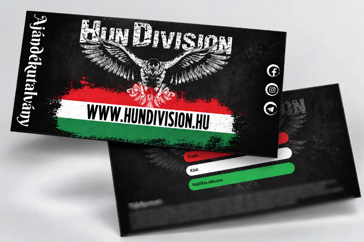 Hun Division ajándékutalvány